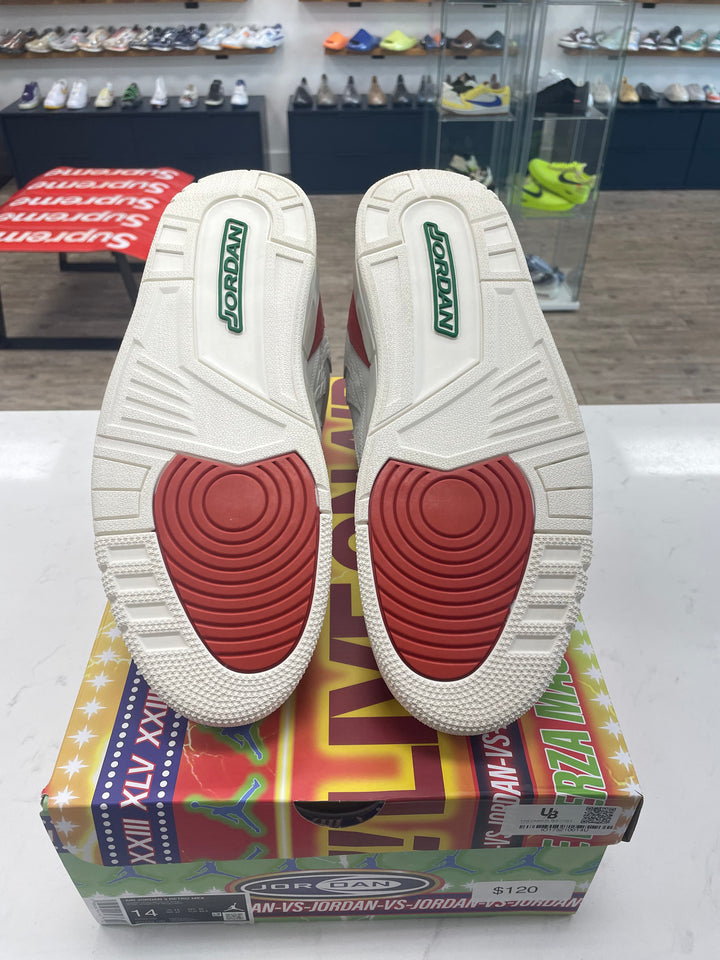 Jordan 3 Retro El Vuelo Summit White - Worn
