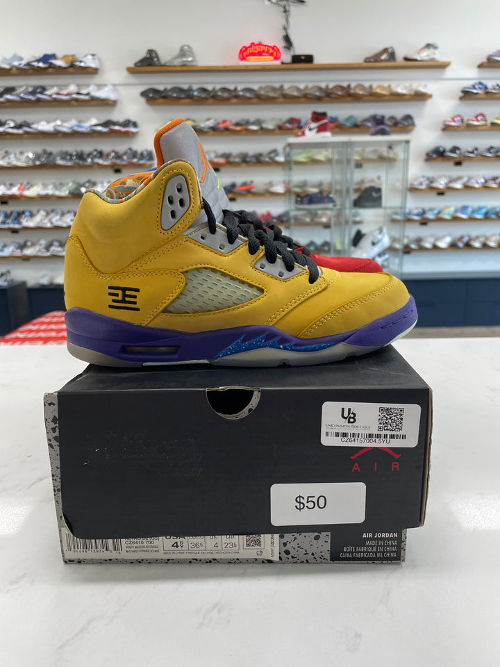 Jordan 5 Retro What The (GS) - Worn