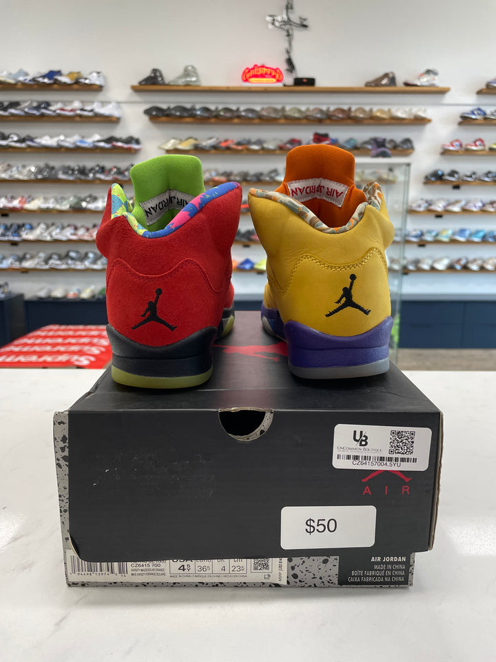 Jordan 5 Retro What The (GS) - Worn