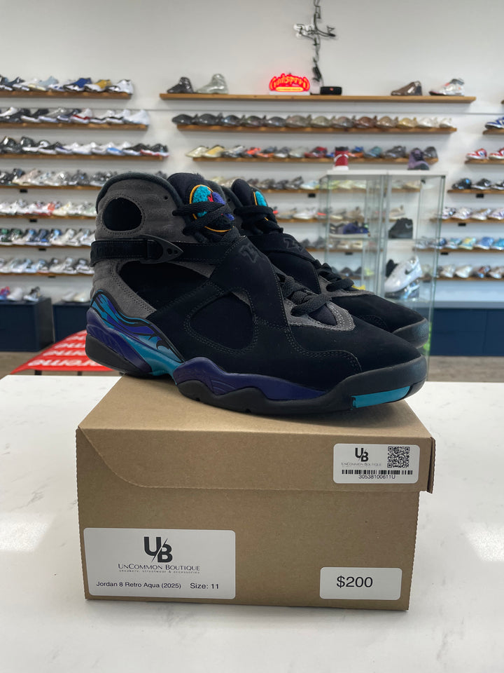 Jordan 8 Retro Aqua (2025) - Worn
