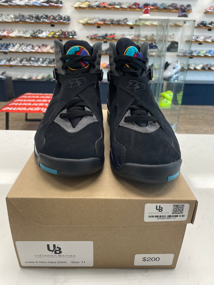 Jordan 8 Retro Aqua (2025) - Worn