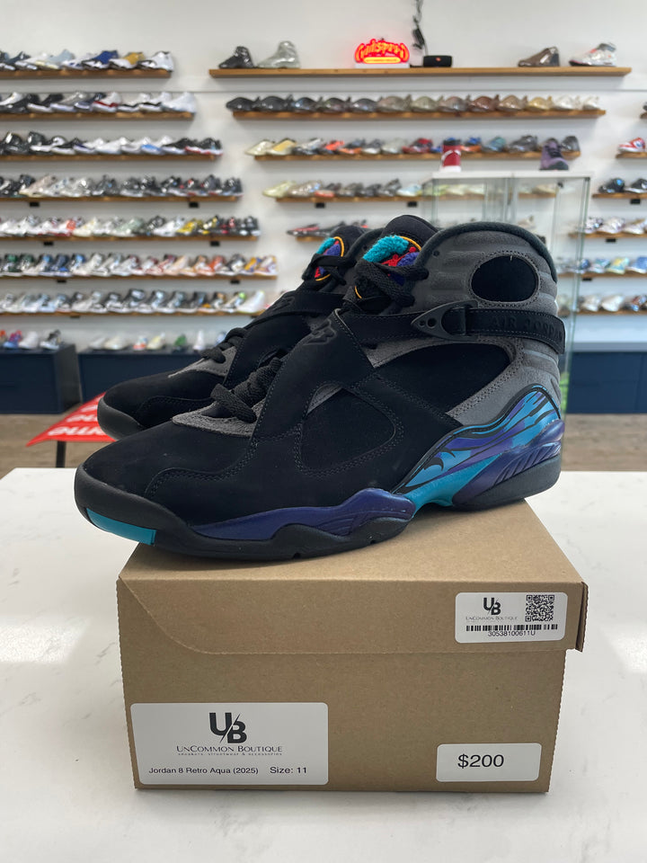 Jordan 8 Retro Aqua (2025) - Worn