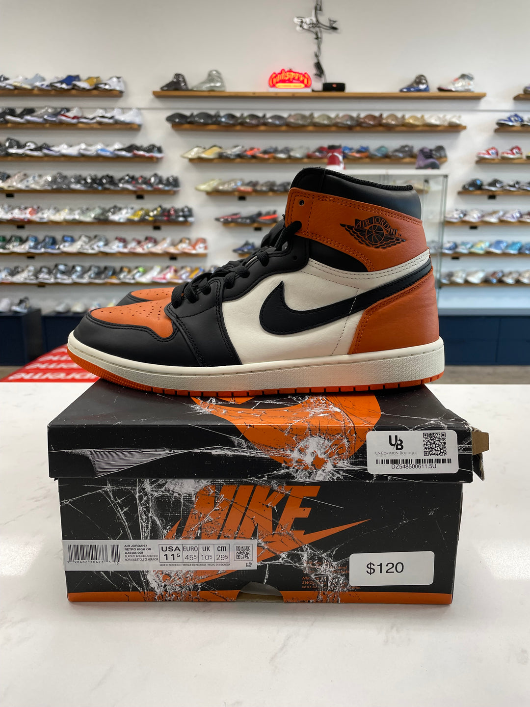 Jordan 1 Retro High OG Shattered Backboard (2025) - Worn