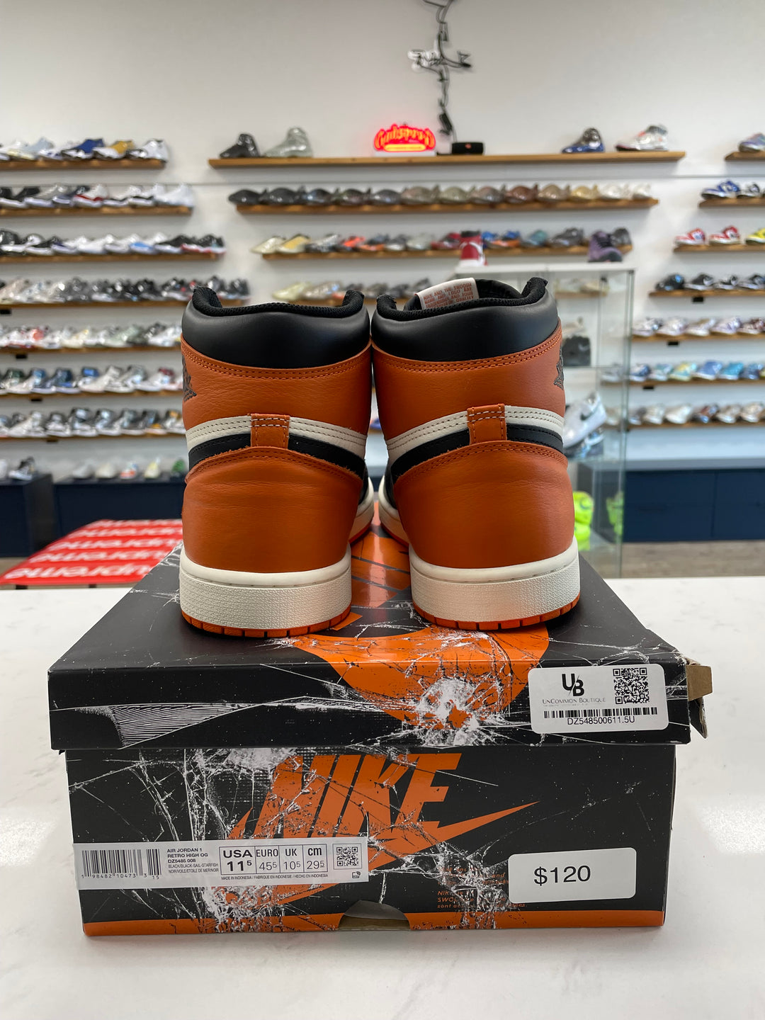 Jordan 1 Retro High OG Shattered Backboard (2025) - Worn