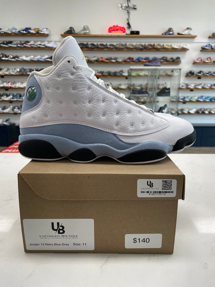 Jordan 13 Retro Blue Grey - Worn