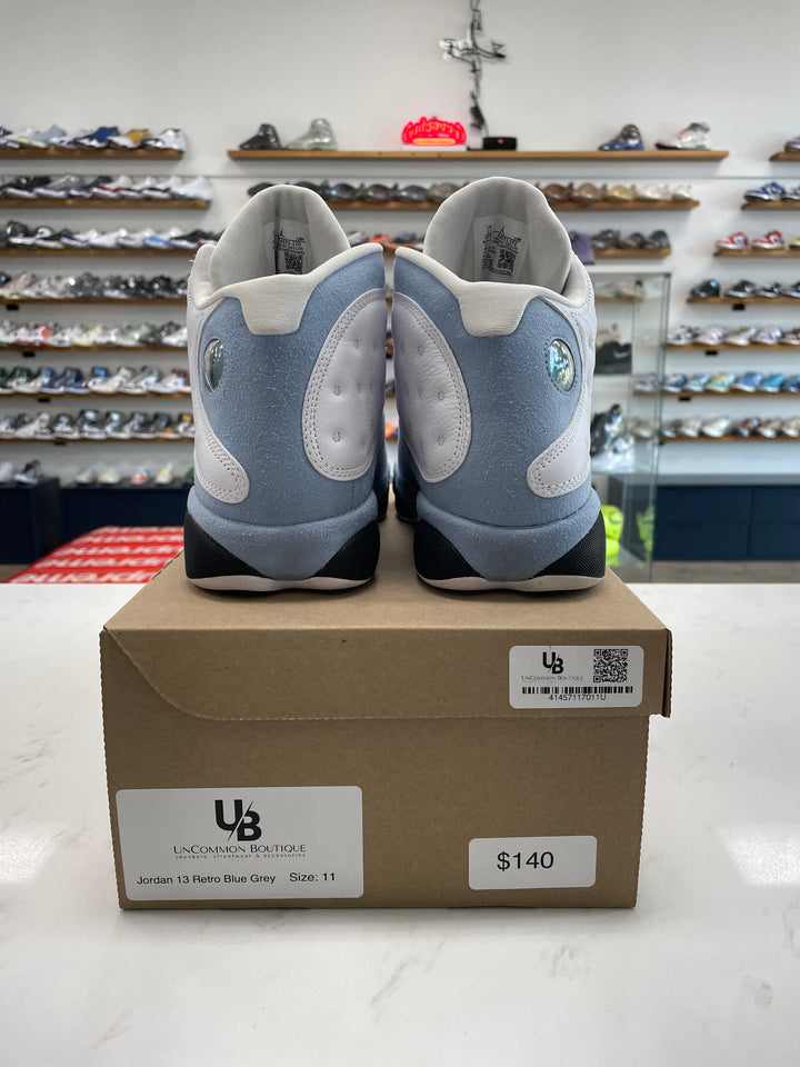 Jordan 13 Retro Blue Grey - Worn