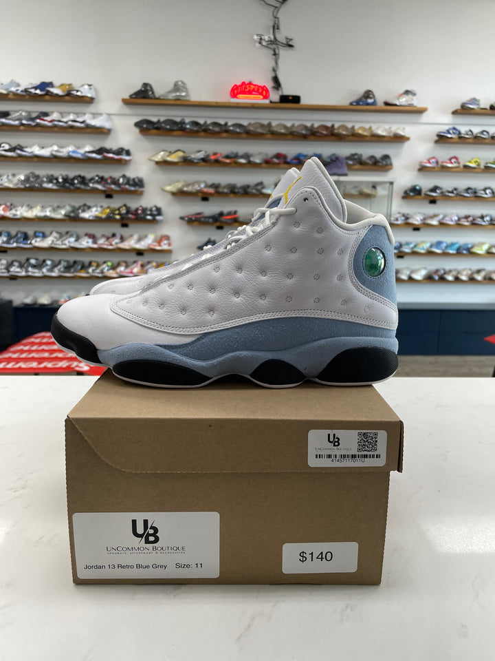 Jordan 13 Retro Blue Grey - Worn
