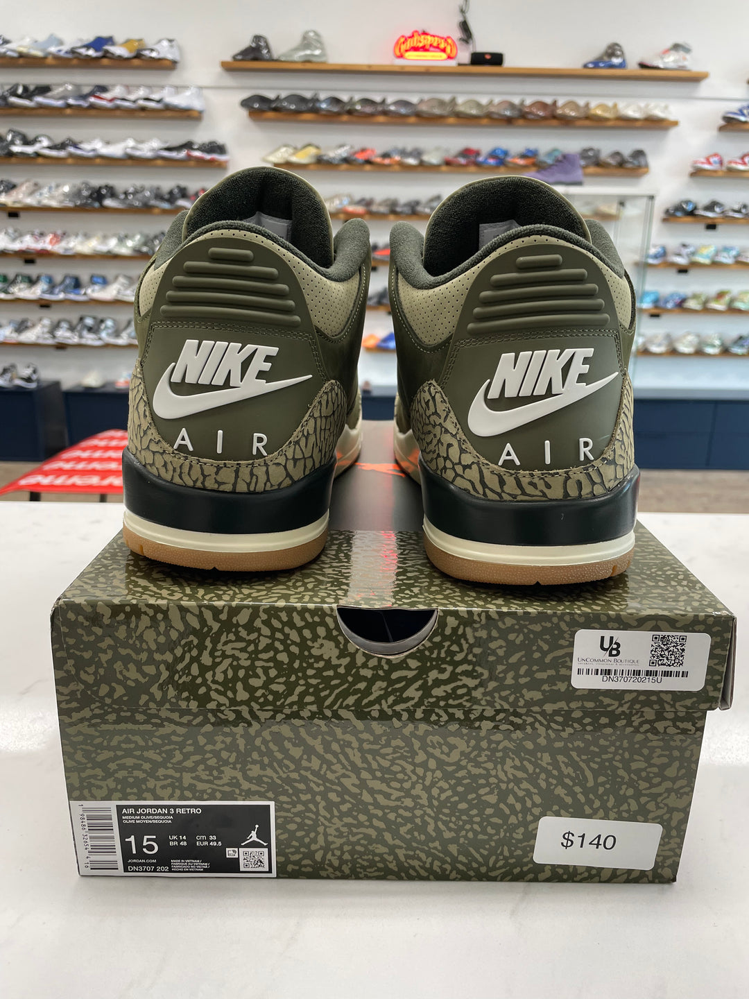 Jordan 3 Retro Family Affair - Worn