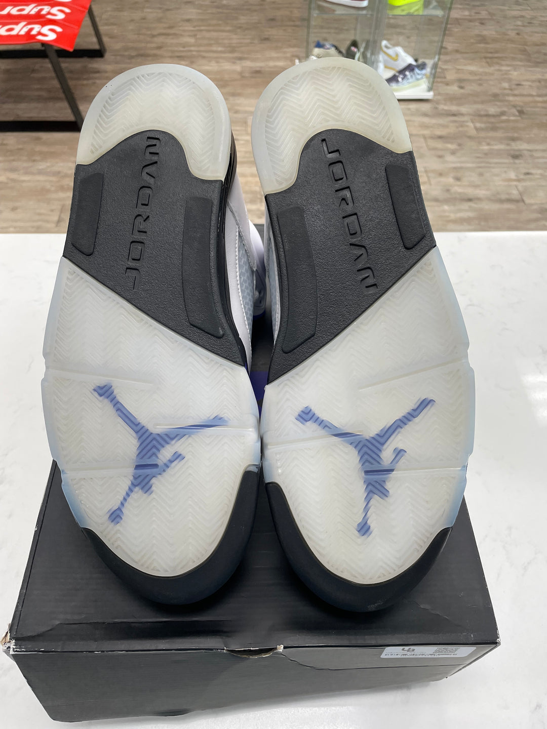 Jordan 5 Retro Dark Concord - Worn