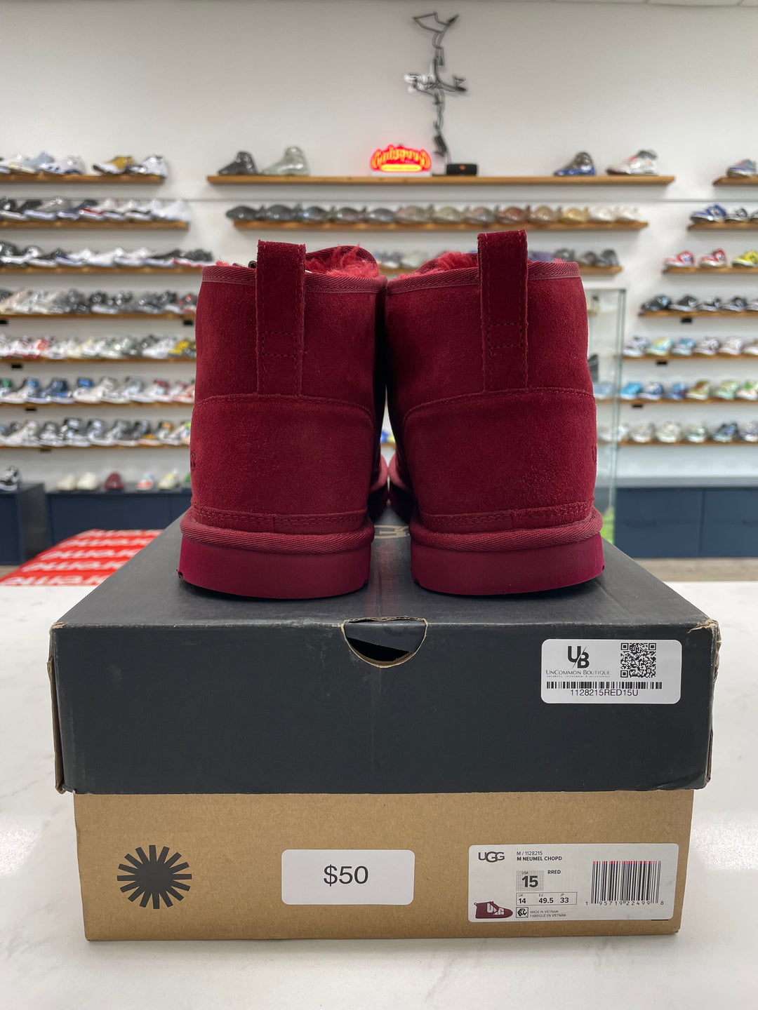 UGG Neumel Boot Chopd Red - Worn