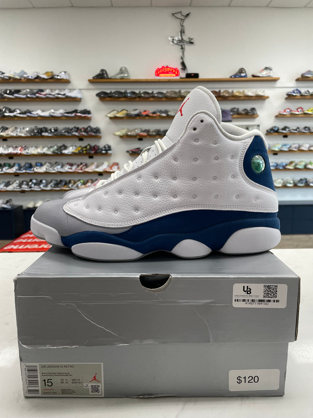 Jordan 13 Retro French Blue - Worn