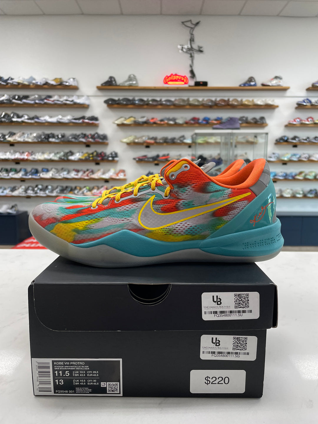 Kobe 8 Protro Venice Beach - Worn