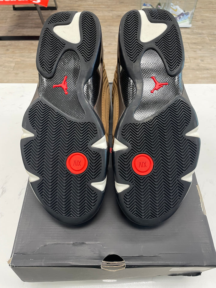 Jordan 14 Retro Winterized Archaeo Brown - Worn