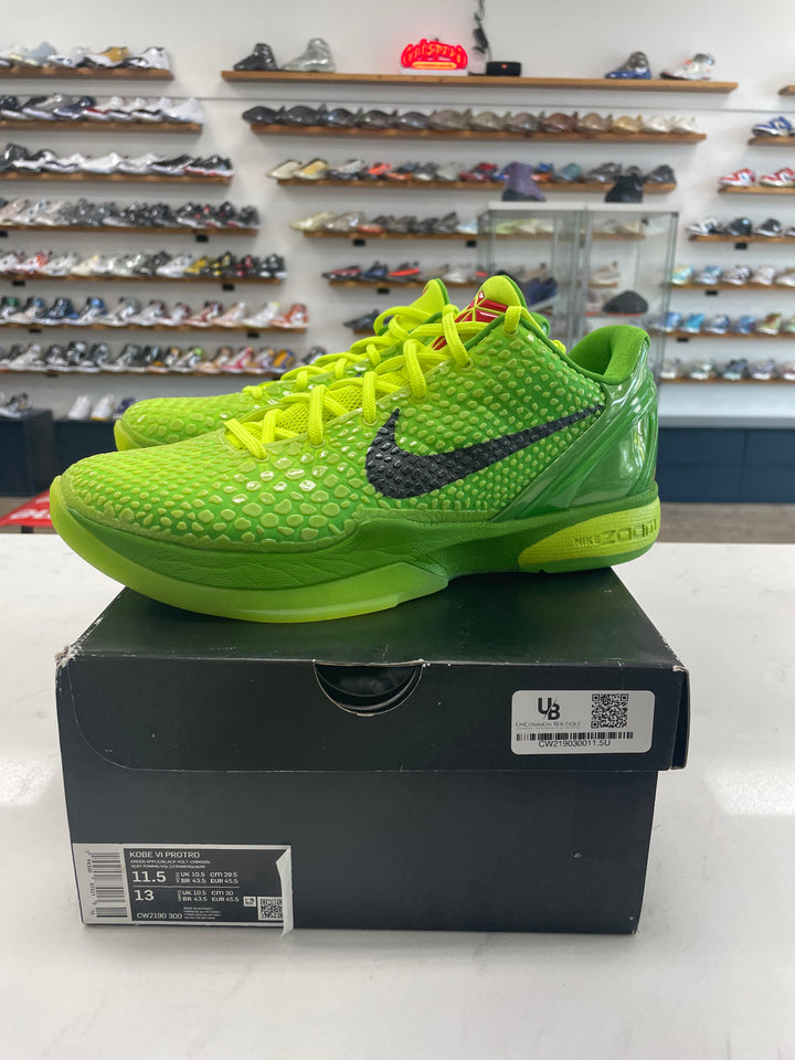 Nike Kobe 6 Protro Grinch (2020) - Worn