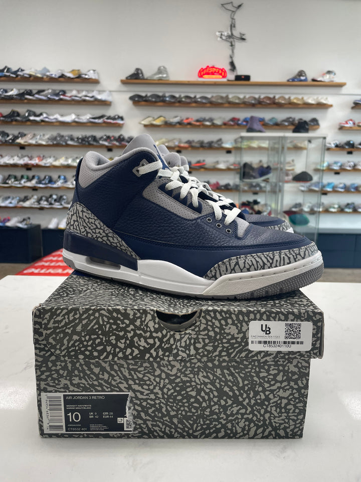 Jordan 3 Retro Georgetown (2021) - Worn