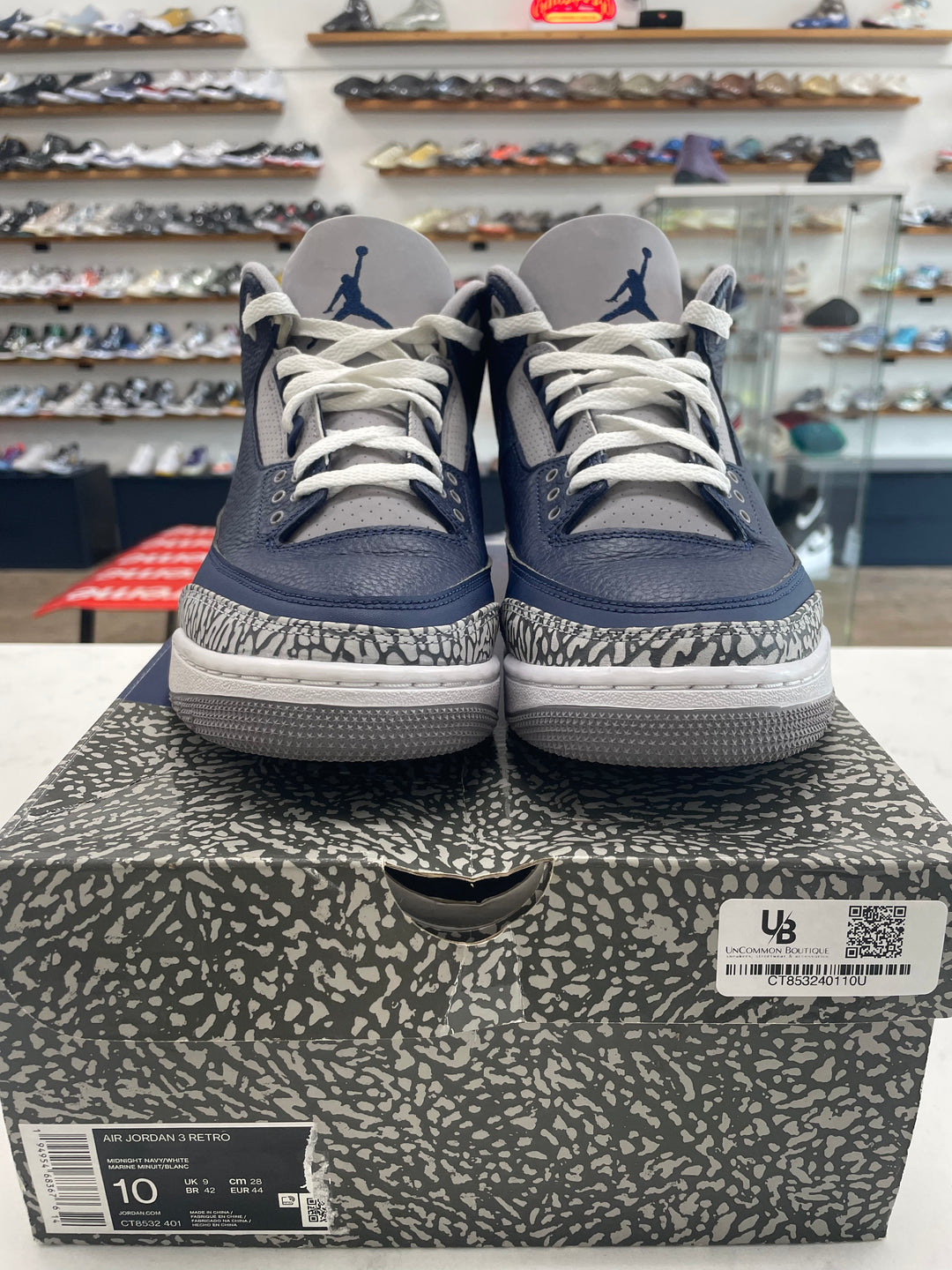 Jordan 3 Retro Georgetown (2021) - Worn