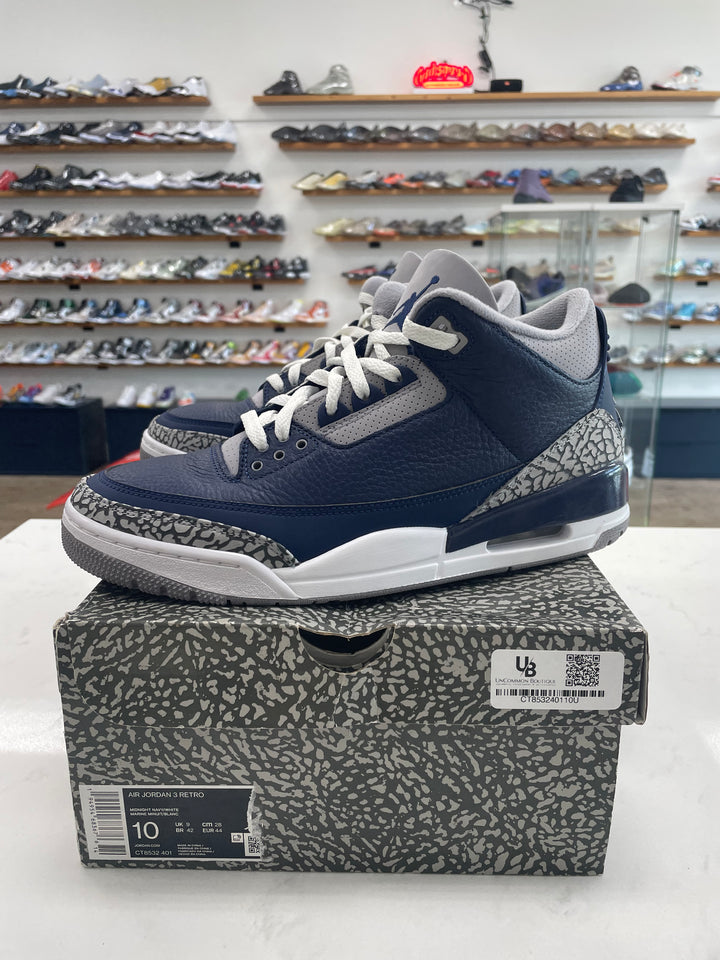 Jordan 3 Retro Georgetown (2021) - Worn