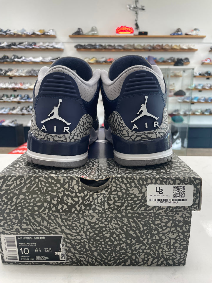Jordan 3 Retro Georgetown (2021) - Worn
