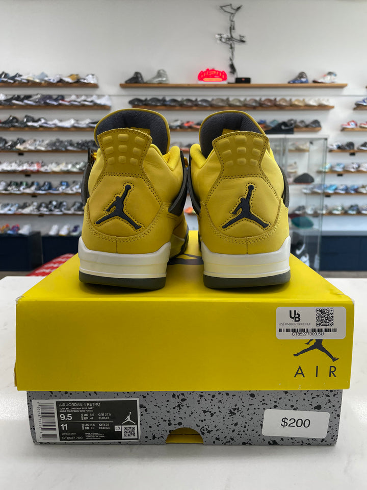 Jordan 4 Retro Lightning (2021) - Worn