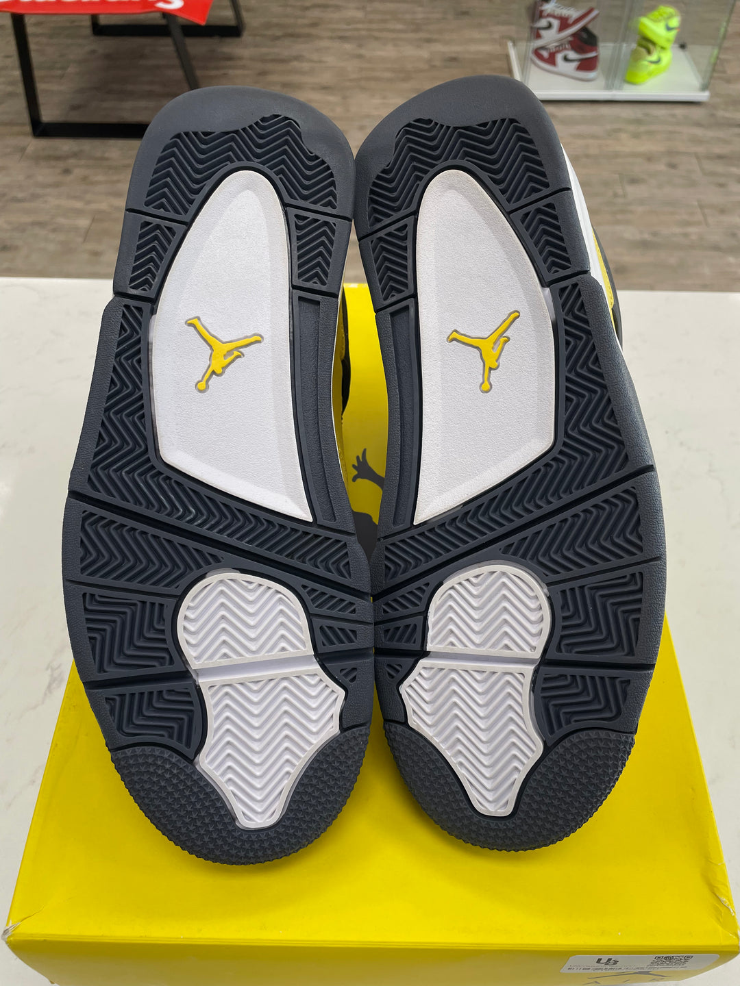 Jordan 4 Retro Lightning (2021) - Worn