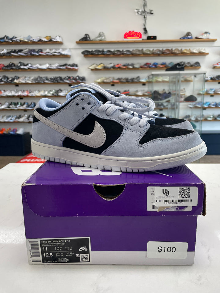Nike SB Dunk Low Black Aluminum - Worn