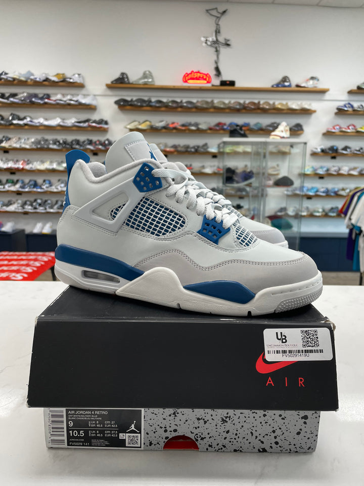 Jordan 4 Retro Military Blue (2024) - Worn