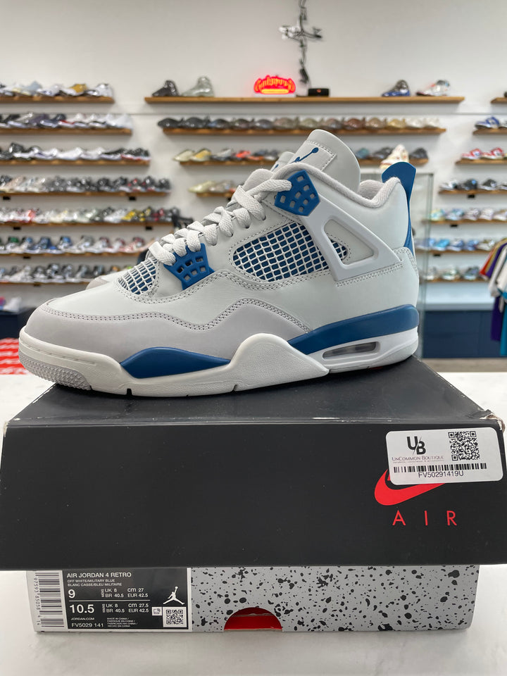 Jordan 4 Retro Military Blue (2024) - Worn
