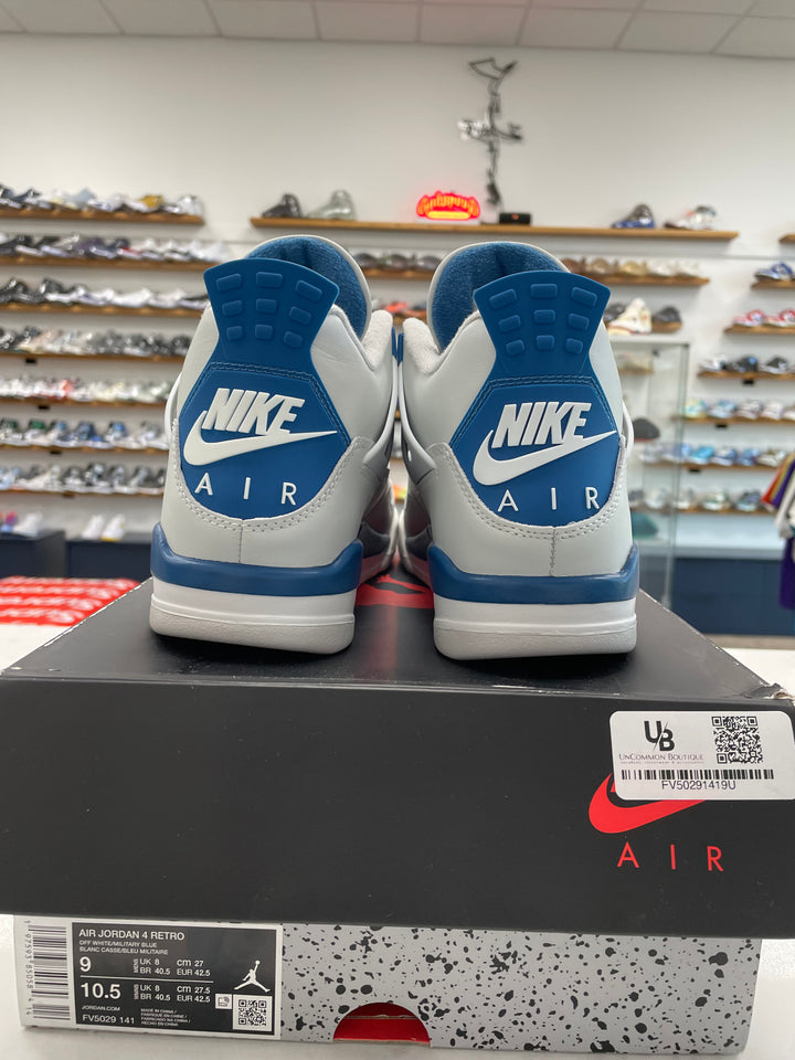 Jordan 4 Retro Military Blue (2024) - Worn