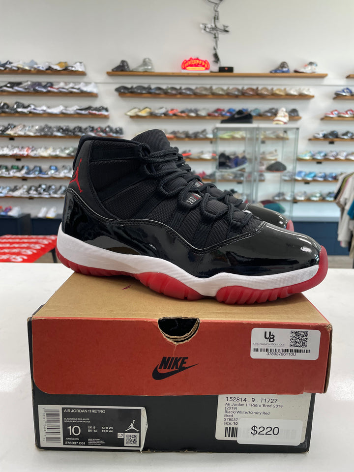 Jordan 11 Retro Playoffs Bred (2019) - Worn