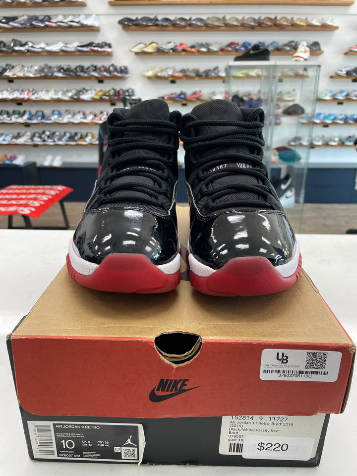 Jordan 11 Retro Playoffs Bred (2019) - Worn