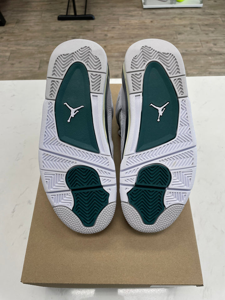 Jordan 4 Retro Oxidized Green (GS) - Worn