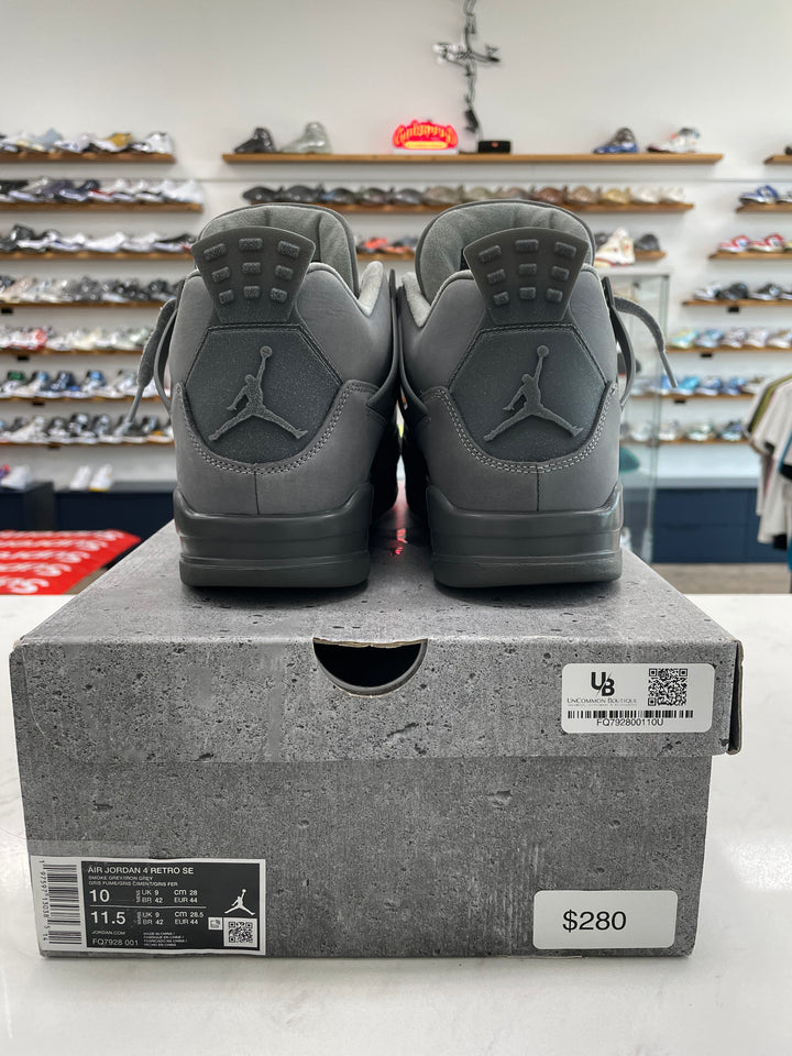 Jordan 4 Retro SE Paris Olympics Wet Cement - Worn