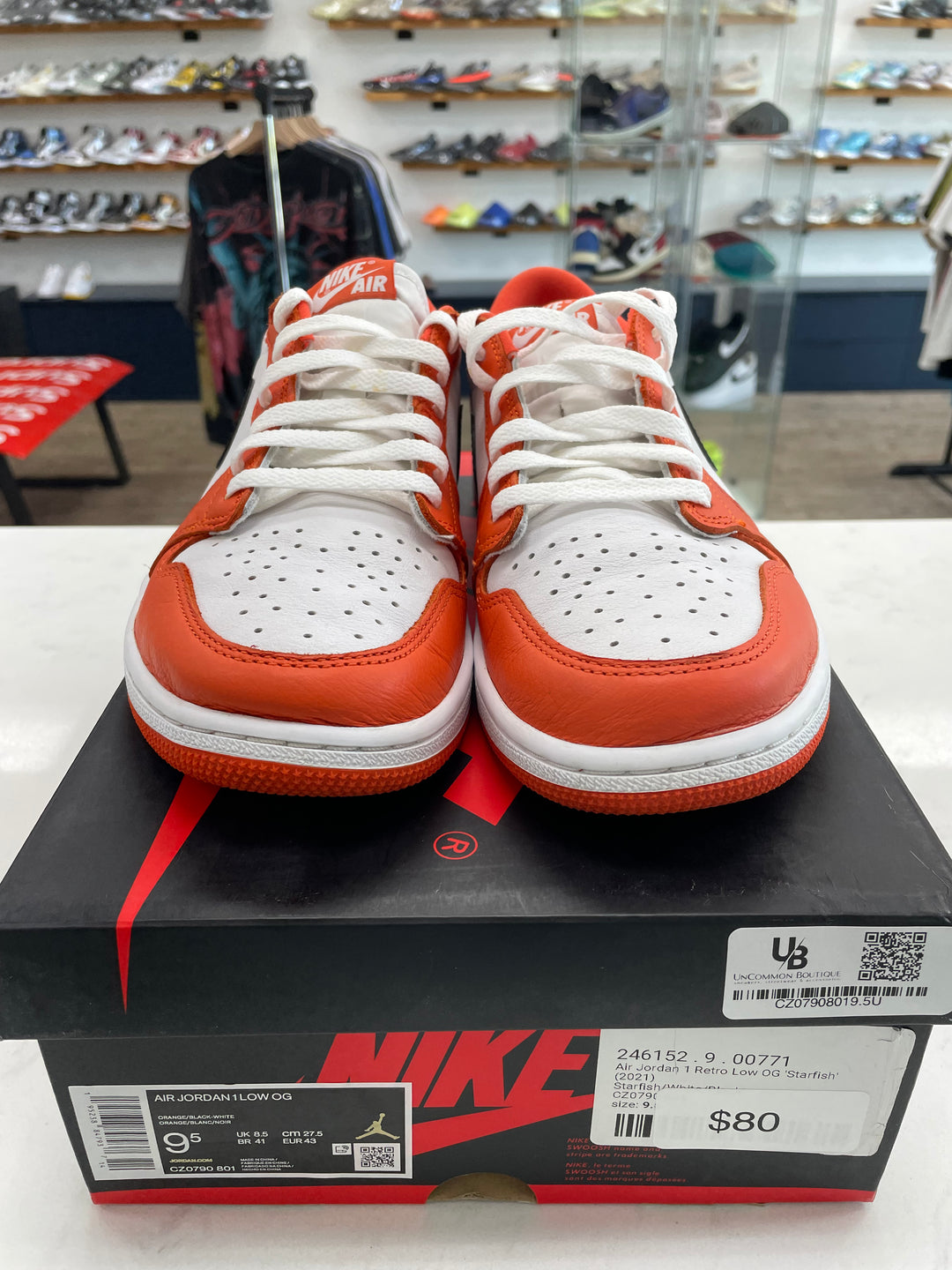 Jordan 1 Low Starfish - Worn