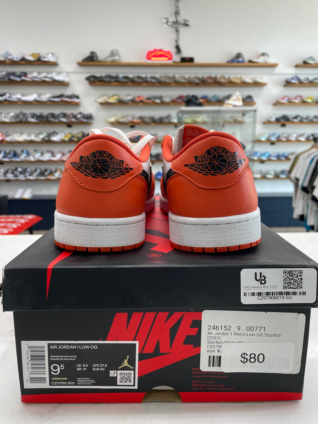 Jordan 1 Low Starfish - Worn