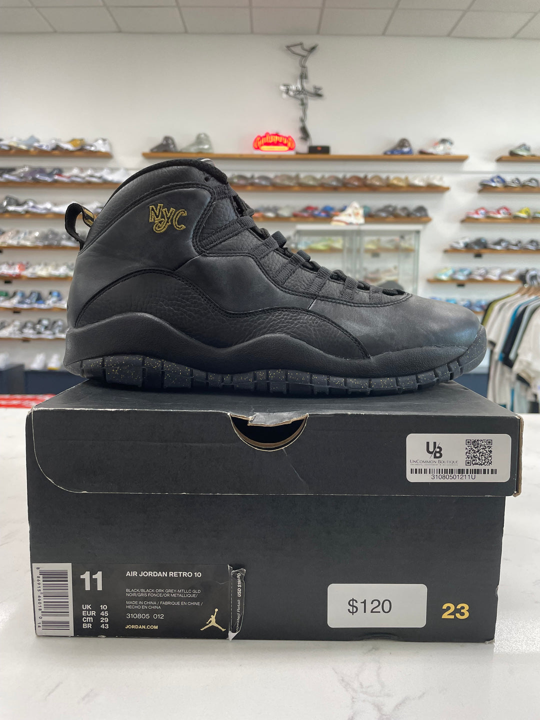 Jordan 10 Retro New York City (2016) - Worn
