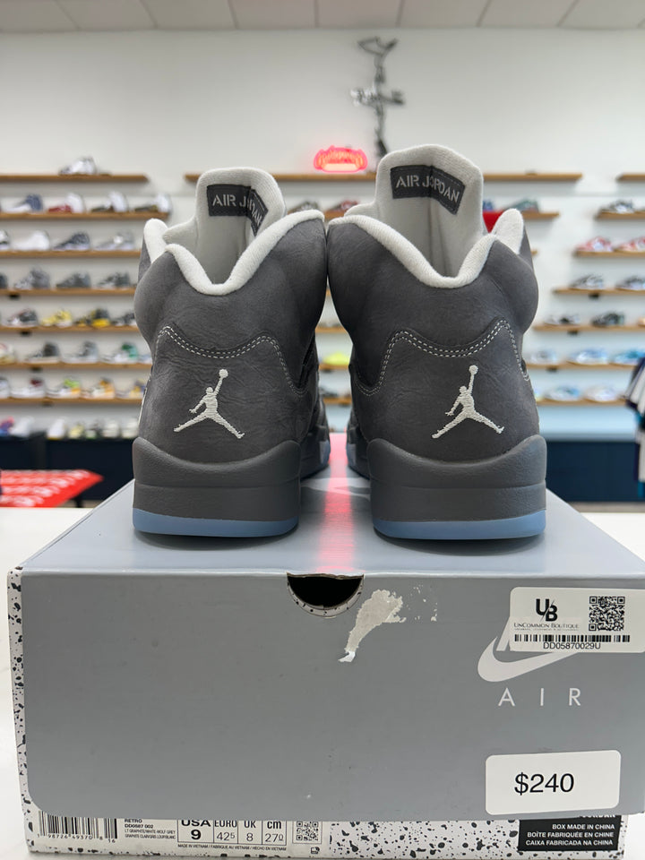Jordan 5 Retro Wolf Grey (2026) - Worn