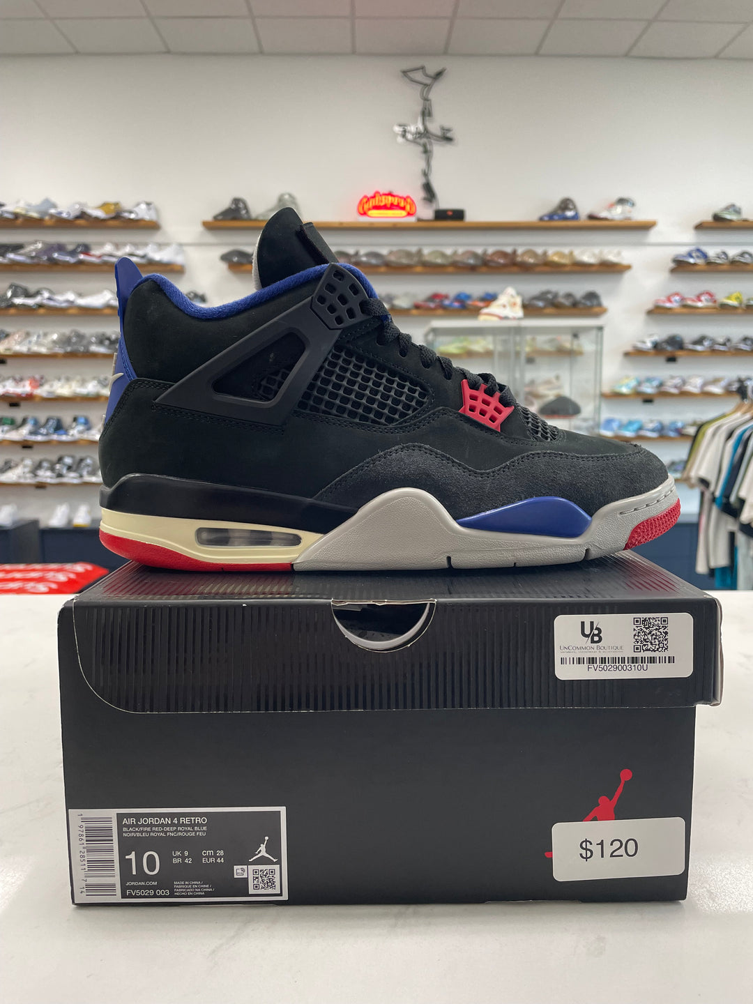 Jordan 4 Retro Rare Air (White Lettering) - Worn