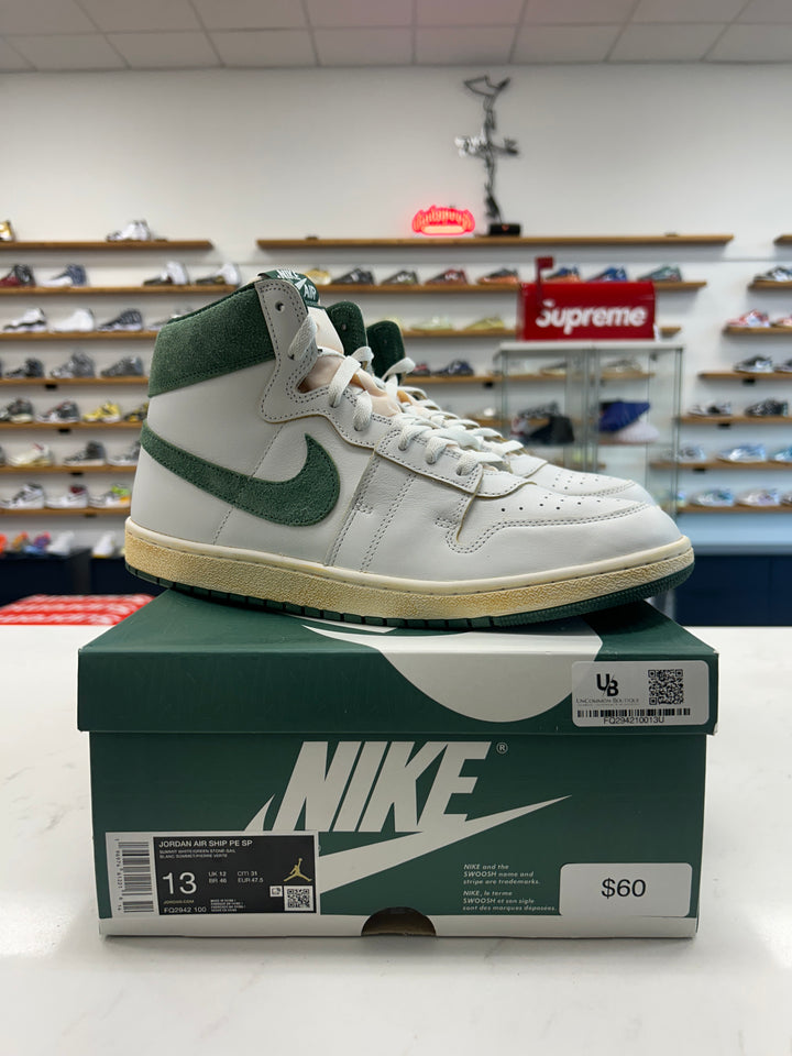 Nike Jordan Air Ship PE SP A Ma Maniére Green Stone - Worn