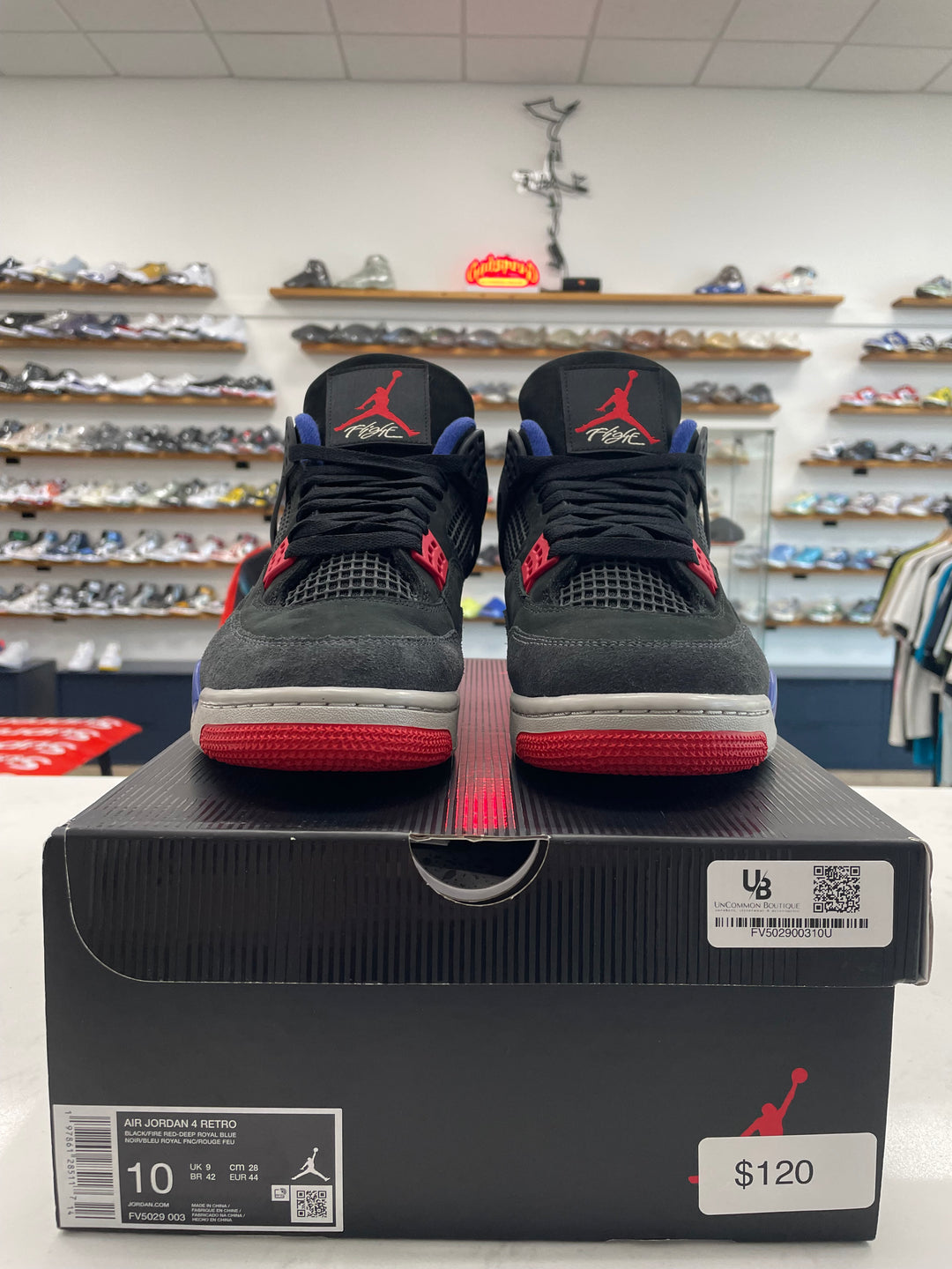 Jordan 4 Retro Rare Air (White Lettering) - Worn