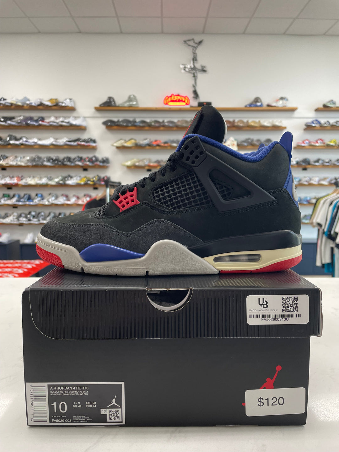 Jordan 4 Retro Rare Air (White Lettering) - Worn
