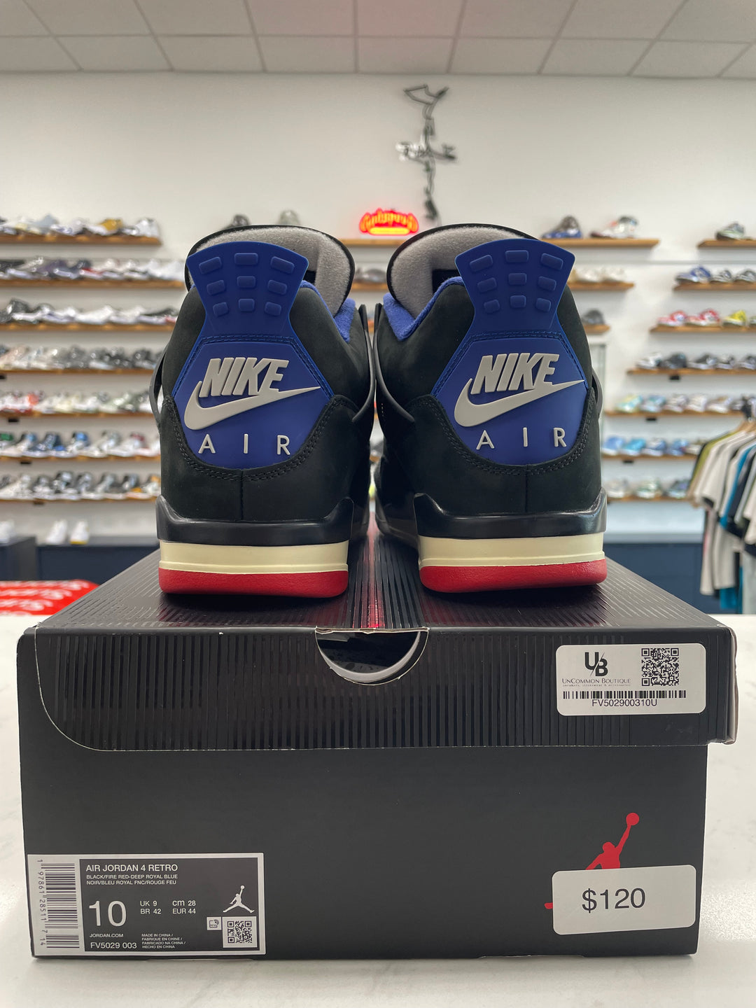 Jordan 4 Retro Rare Air (White Lettering) - Worn
