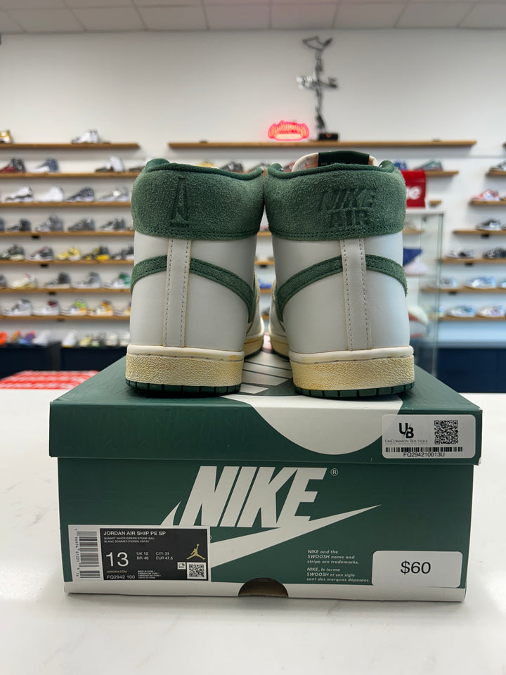 Nike Jordan Air Ship PE SP A Ma Maniére Green Stone - Worn