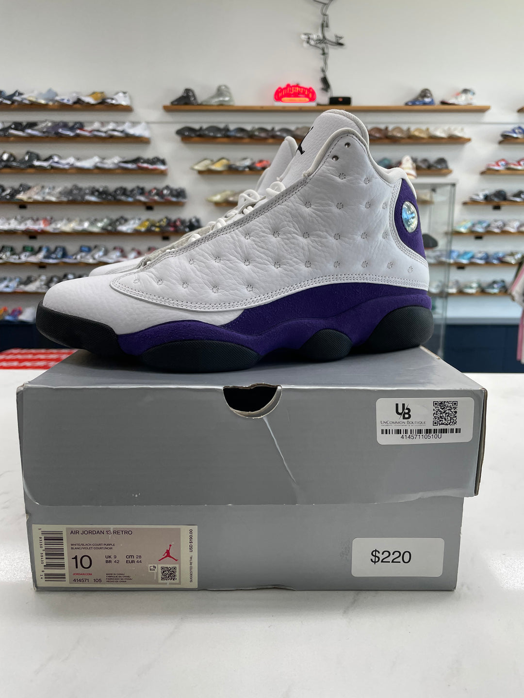 Jordan 13 Retro Lakers - Worn