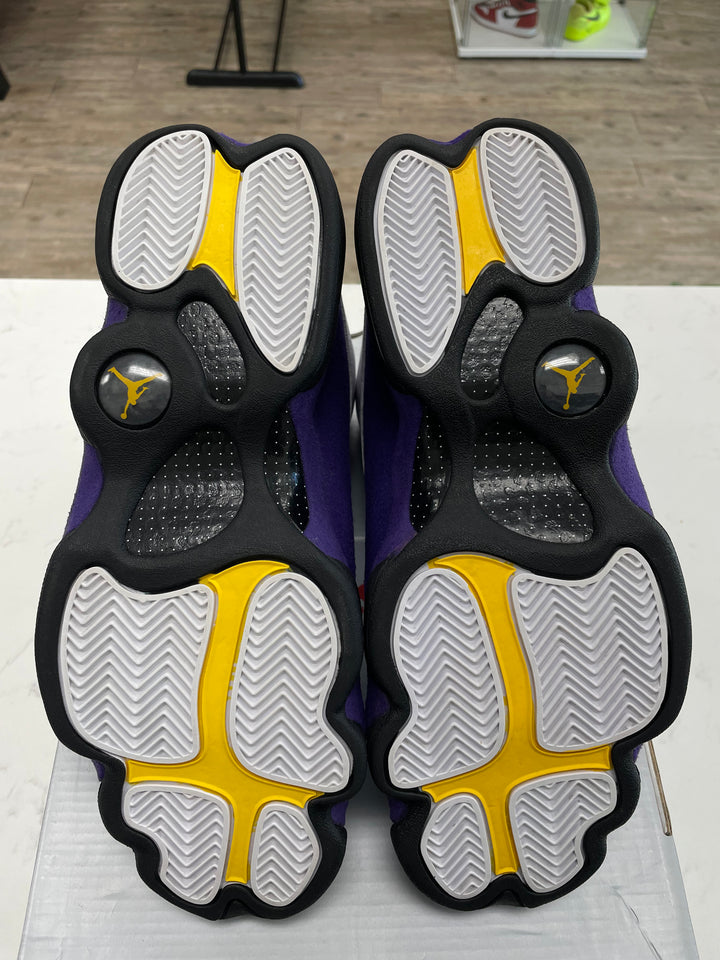 Jordan 13 Retro Lakers - Worn