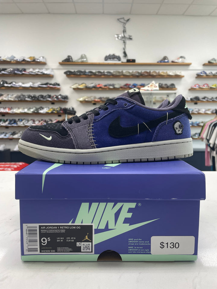 Jordan 1 Retro Low OG Zion Williamson Voodoo Alternate - Worn
