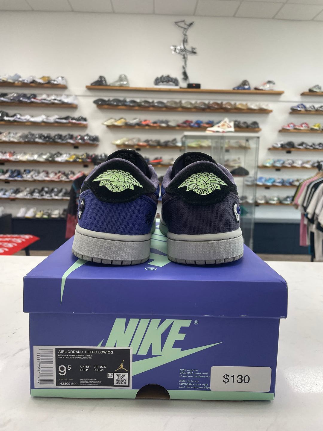Jordan 1 Retro Low OG Zion Williamson Voodoo Alternate - Worn