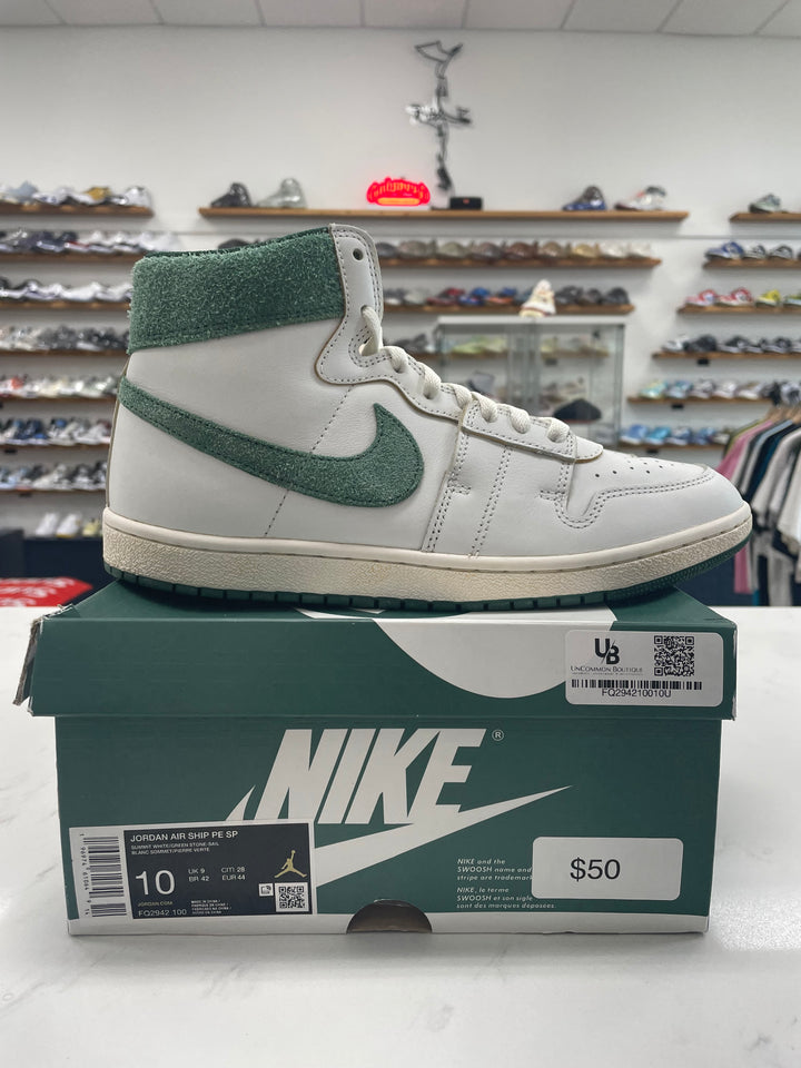 Nike Jordan Air Ship PE SP A Ma Maniére Green Stone - Worn