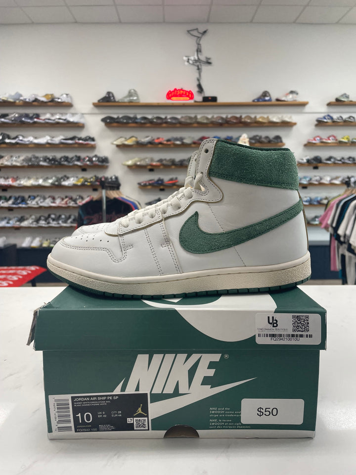 Nike Jordan Air Ship PE SP A Ma Maniére Green Stone - Worn
