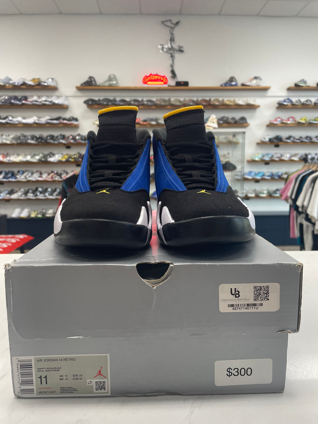 Jordan 14 Retro Laney (2023) - Worn