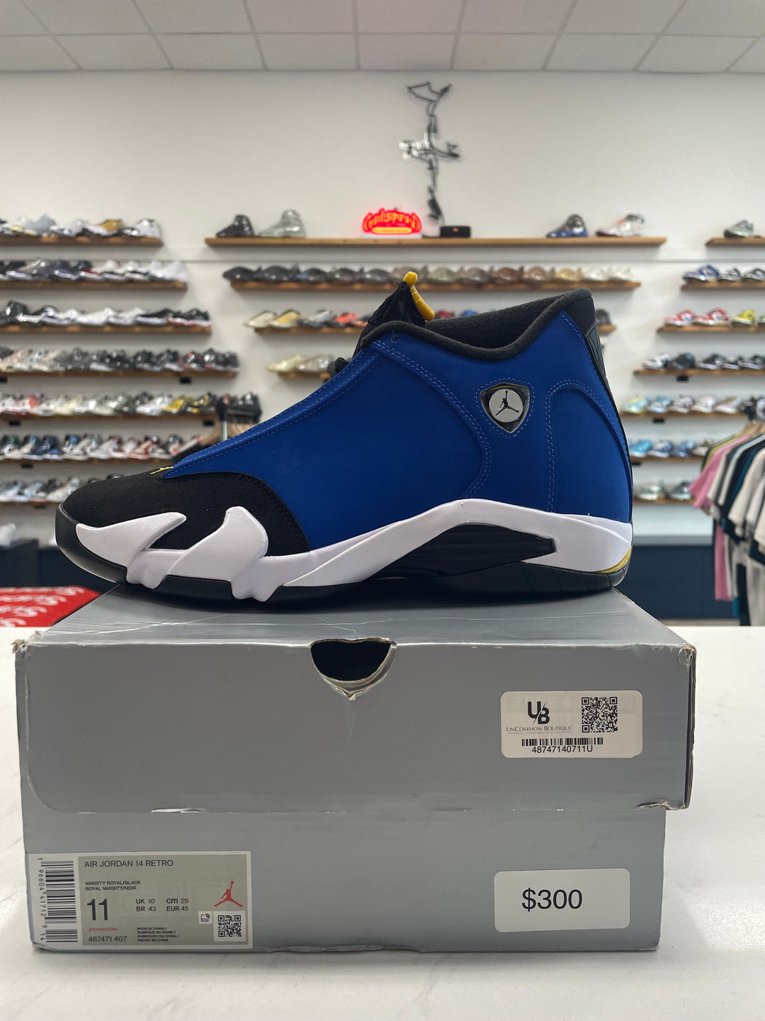 Jordan 14 Retro Laney (2023) - Worn
